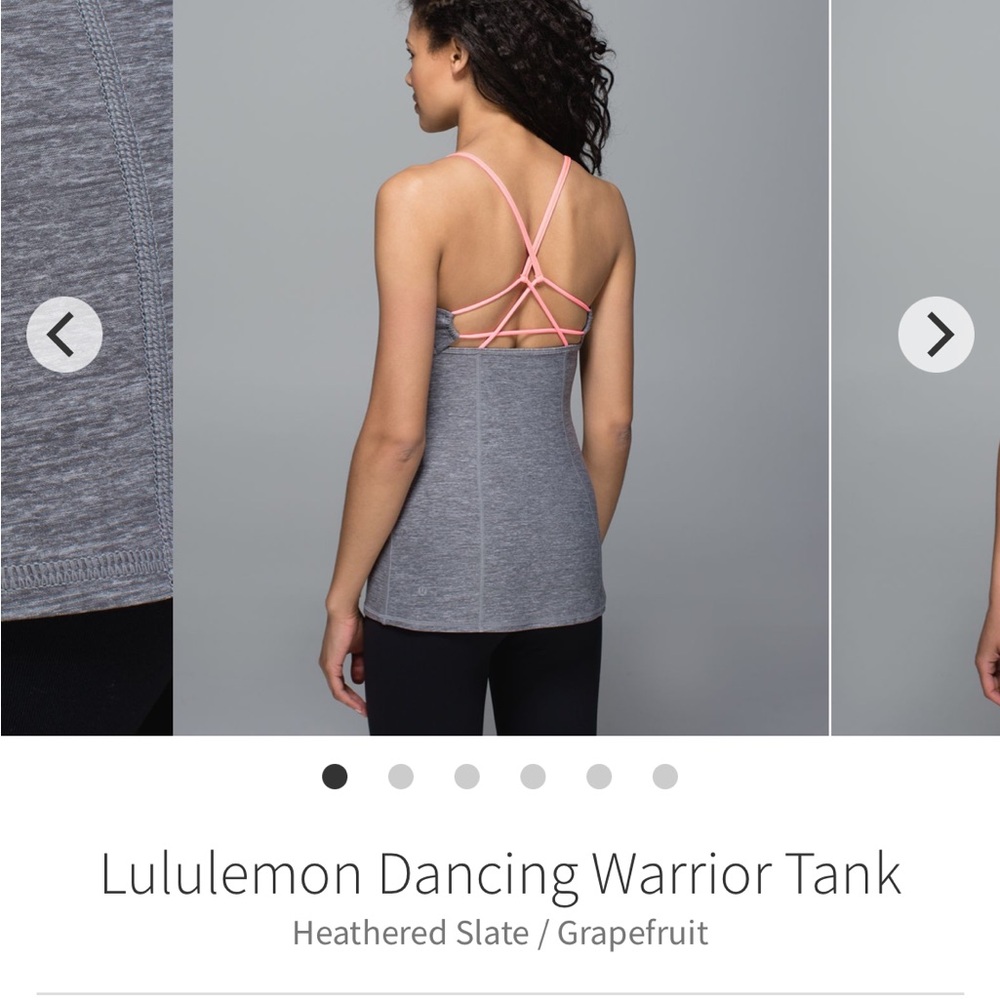 Lululemon Dancing Warrior Tank